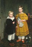 Robert Peckham The Raymond Children oil painting artist